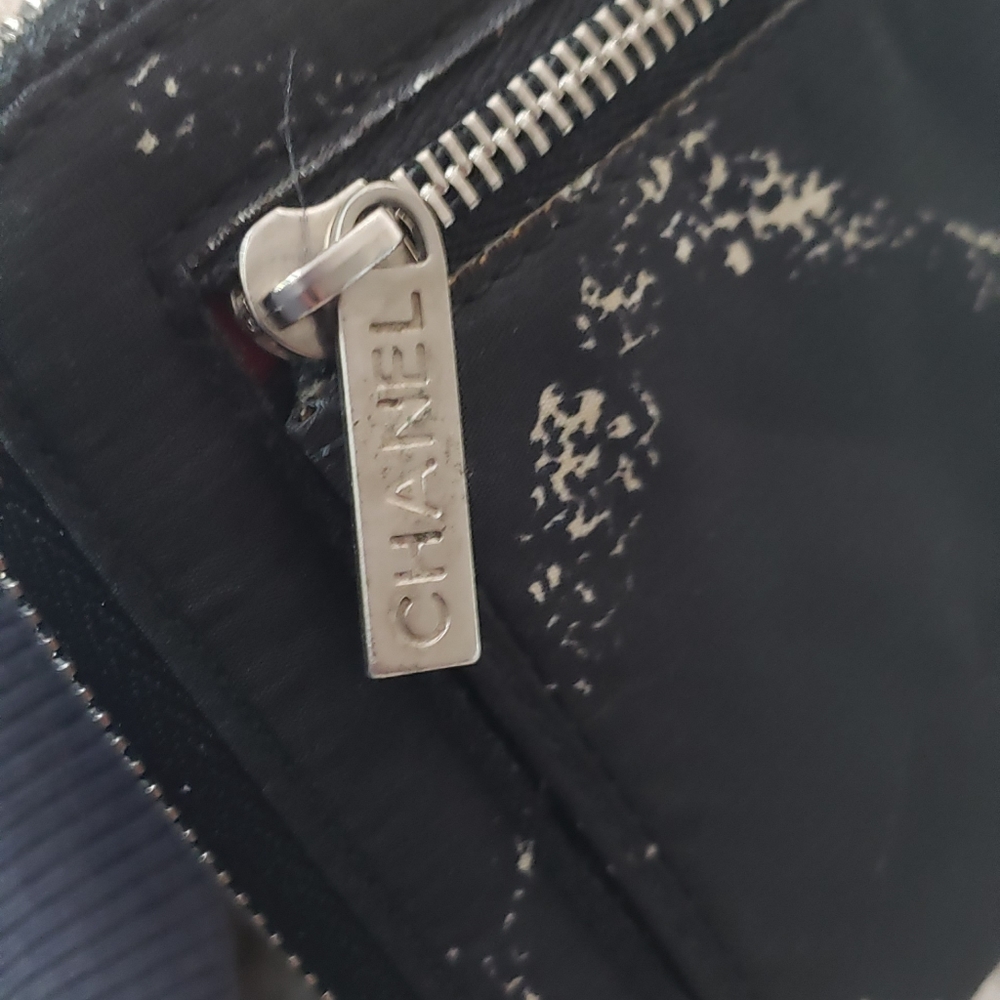 Authentic Chanel Porte Monnaie Nylon Wallet - Picture 6 of 12
